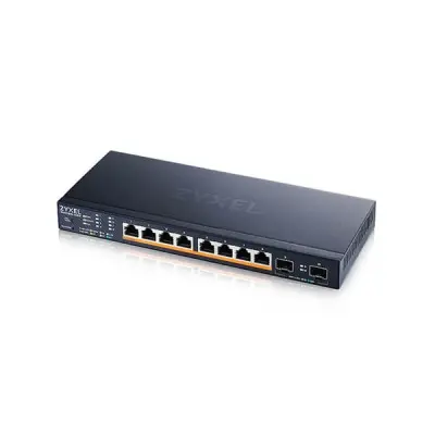 ZYXEL XMG1915-10EP 8-PORT 2.5GbE 2 SFP+ 8 x PoE++ 130W SMART MANAGED SWITCH
